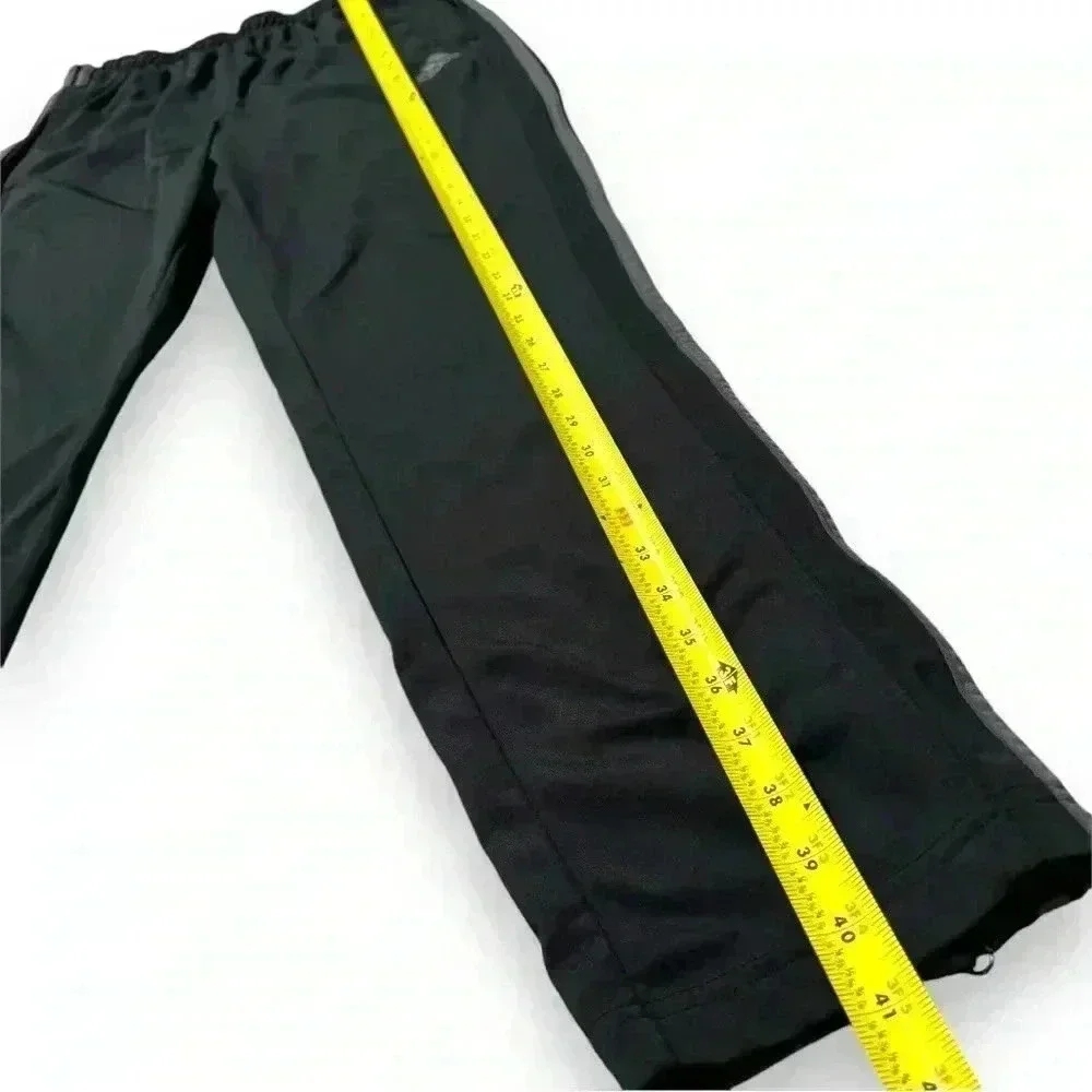 Adidas Mens Midweight Essential Tricot Zip Track Pants in Carbon/black 3 Stripe - Picture 13 of 16